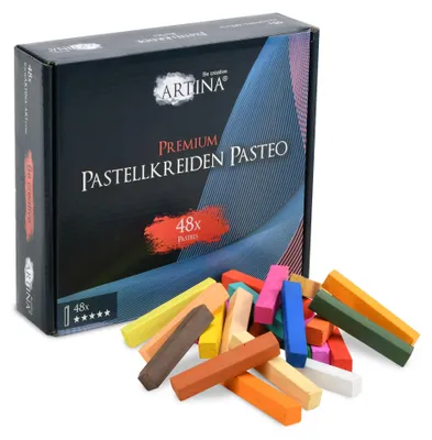 Immagine prodotto di Set di 48 gessetti pastello Artina Pasteo Master Series