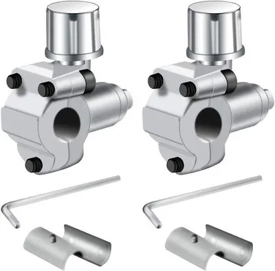 Obrázek produktu pro 2 sady ventilů pro chladničky s vnějším průměrem 1/4", 5/16" a 3/8" pro pneumatické hadice  v klimatizačních a topných systémech