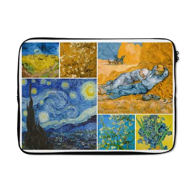 Obrázek produktu pro Pouzdro na notebook 13 palců Van Gogh - Koláž - Staří mistři Brašna na notebook