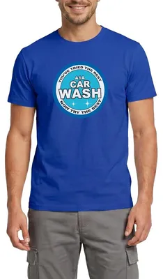 Produktbild von Spreadshirt Breaking Bad Car Wash Waschanlage Logo Männer T-Shirt, M, Dunkelblau