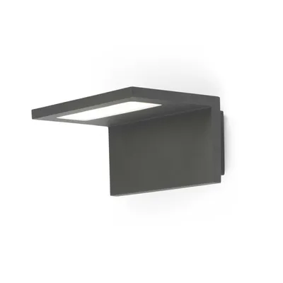 Produktbild von Faro 74419, Wandbeleuchtung für den Außenbereich, Dunkles Grau, Aluminium, IP54, I, 6 W