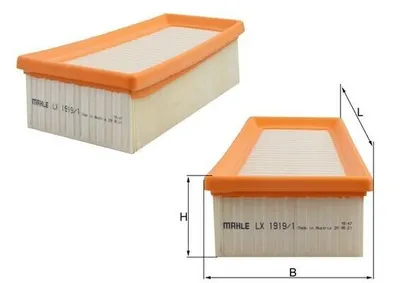 Produktbild von MAHLE LX 1919/1 Luftfilter für KTM MOTORCYCLES ENDURO