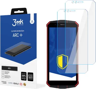 Produktbild von 3mk Display Schutzfolie ARC+ für Maxcom MS507  0,17mm Self-Heal (2 Stück)