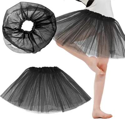 Immagine prodotto di Costume gonna tutù in tulle nero