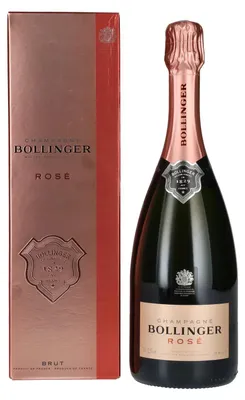 Image de Bollinger Champagne ROSÉ Brut 12,5% Vol. 0,75l en boîte cadeau