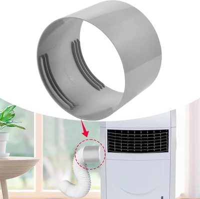 Productafbeelding van Universele Draadkoppeling voor Draagbare Airconditioner - Uitlaatslangconnector 150mm