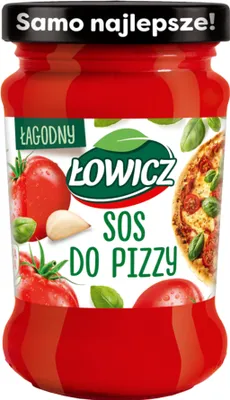 Obrázek produktu pro Omáčka na pizzu Łowicz 180 g
