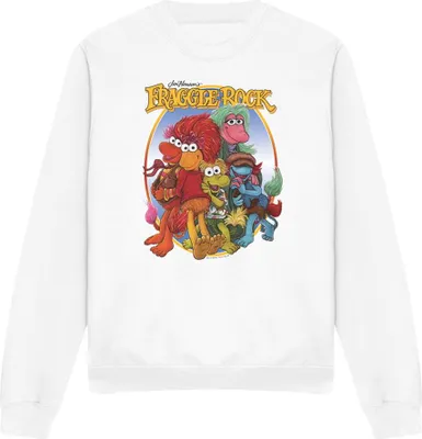 Produktbild von Fraggle Rock - Sweatshirt für Herren/Damen Uni TV21939 (L) (Sportliches Heather)