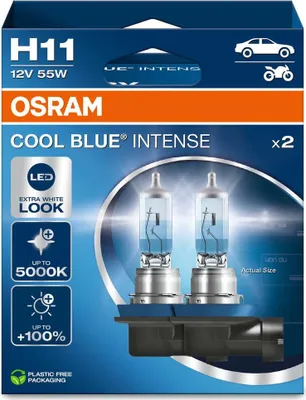 Obrázek produktu pro Žárovka OSRAM Cool Blue Intense CBI H11 12/V 55W x2