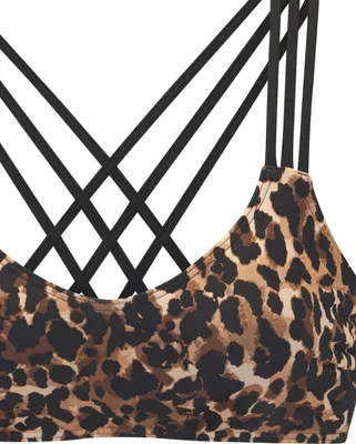 Produktbild von Bruno Banani Bustier-Bikini leo bedruckt Größe 36 Cup A/B