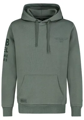 Produktbild von Sublevel Hoodie mit Frontprint und Kapuze für Herren Größe: XXL