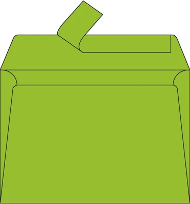Produktbild von Briefumschlag C6 120g/qm minze VE=10x20 Stück