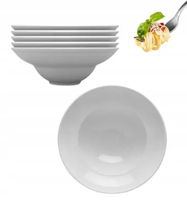 Produktbild von Lubiana Kaszub Tiefer Teller 6er Set 26 cm Porzellan
