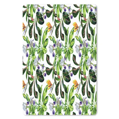 Produktbild von MuchoWow® Mauspad Mousepad Paradiesvogelpflanze - Blumen - Muster 40x60 cm - Mousepads - Maus Mat - Pad - Mausunterlage - Schreibtisch Accesoire