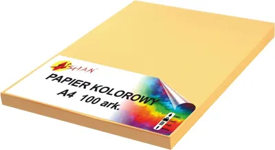 Produktbild von Farbpapier A4 80g chamois v2 100 Blatt