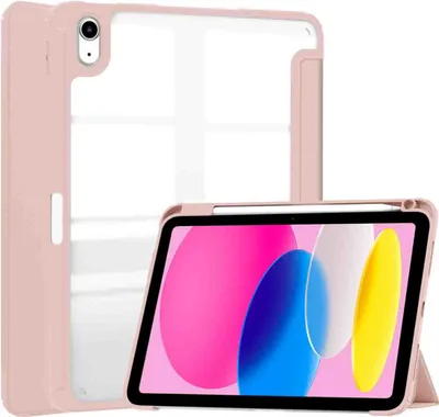 Immagine prodotto di Custodia rigida pieghevole imoshion Trifold per iPad 11 (2025) 11 pollici A16 / iPad 10 (2022) 10,9 pollici - Rosa