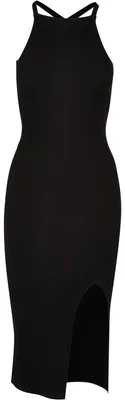 Produktbild von Urban Classics - Midikleid Gekreuzte Rückenträger für Damen TN719 (4XL) (Schwarz)