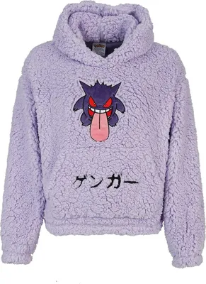 Produktbild von Pokémon Kapuzenpullover Damen Gengar - Teddy lila XXL