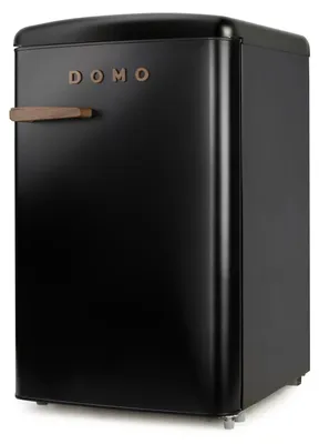 Obrázek produktu pro Retro lednice bez mrazáku - 122 l - matná černá - DOMO DO91712R