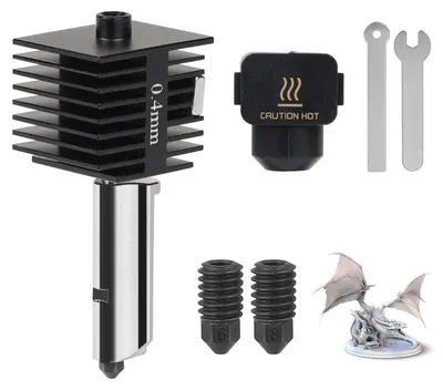 Hotend Kit 0,4 mm für Bambu Lab A1/A1 Mini, Stahl