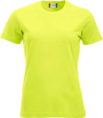 Produktbild von Damen T-Shirt Classic-T Rundstrick mit doppeltem Kragenbündchen Elasthan