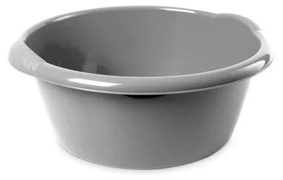 Produktbild von Silberne Kugelabfalle - Kunststoff-Schaumassistent - 15 Liter - 42 x 17 cm