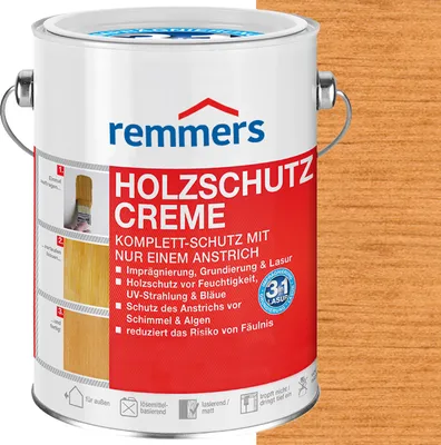 Produktbild von Remmers Holzschutz-Creme 3in1 pinie/lärche (RC-260) 5 l, Holzlasur aussen