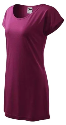 Image de Malfini - Robe décontractée « Love » pour femmes PP8702 (S, S) (rouge/rouge)
