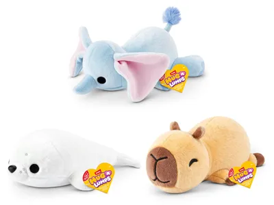 Immagine prodotto di Hug-A-Lumps (Confezione da 3 peluche morbidi e coccolosi di ZURU, riempiti di granuli)