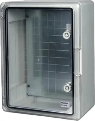 Immagine prodotto di Quadro elettrico in plastica con sportello trasparente 300x400x170 mm IP65 PP3014