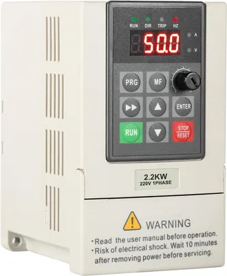 Productafbeelding van VFD-omvormer, 2,2 kW, 220 V, eenfasige naar driefasige converter, frequentieomvormer voor 2,2 kW motortoerentalregeling