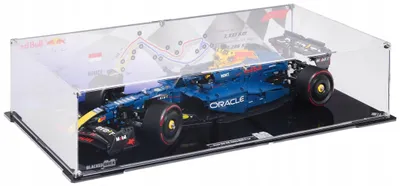 Immagine prodotto di Vetrina nera per LEGO® 42206 Technic – Oracle Red Bull Racing RB20 F1®, con retro stampato
