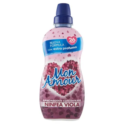Produktbild von Felce Azzurra Mon amour Ninfea Viola 650ml Weichspüler Konzentrat