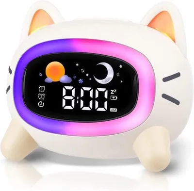 Obrázok produktu pre Digitálne LED hodiny do spálne, vhodné pre deti, s funkciou budíka