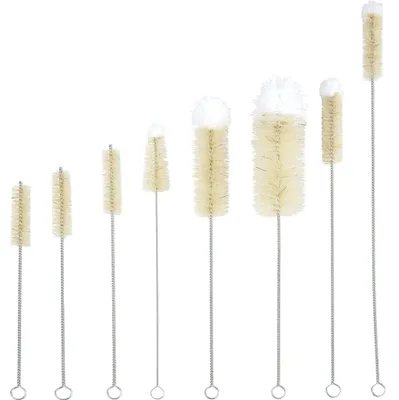 Image de Brosses de nettoyage, lot de brosses spécial, brosses à bouteille, 8 pièces