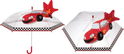 Produktbild von Playshoes 3D Regenschirm Rennwagen - A