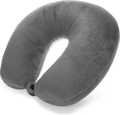 Productafbeelding van Famanu Nekkussen: Comfortabel reistaccessoire - Grijs