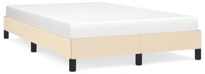 Immagine prodotto di vidaXL Struttura letto senza materasso crema 120x190 cm tessuto