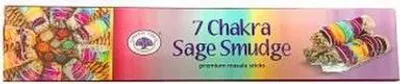 Produktbild von Räucherstäbchen Green Tree "7 Chakra Sage Smudge" 15gr.