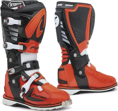 Obrázok produktu pre Forma Predator 2.0 motokrosové topánky, čierna/biela/oranžová, 47