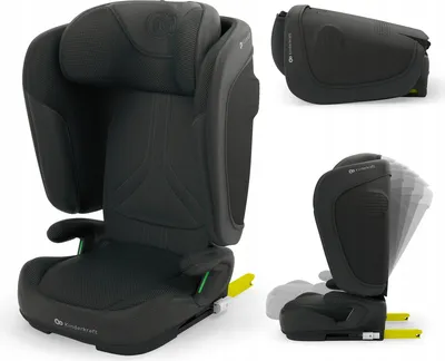 Zdjęcie produktu dla Fotelik Dziecięcy Kinderkraft Unity 2 Isofix 100–150 Cm 3,5–12 Lat Regulacja Oparcia
