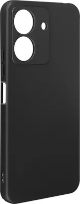 Produktbild von Avizar, Halbsteife Silikon Handyhülle für Xiaomi Redmi 13C, Schwarz