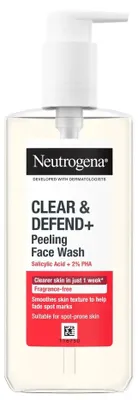 Productafbeelding van Neutrogena Clear & Defend+ Peeling Face Wash (200 ml)