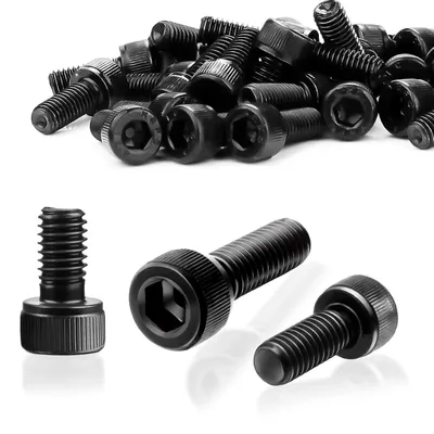 Productafbeelding van Inbusbouten M5 x 12 mm | Zeskantschroeven met Volledige Schroefdraad