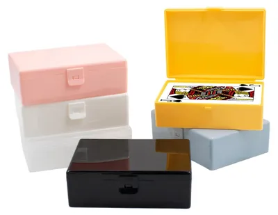 Imagen del producto de 6 cajas pequeñas para guardar cartas de juego y cartas de colección