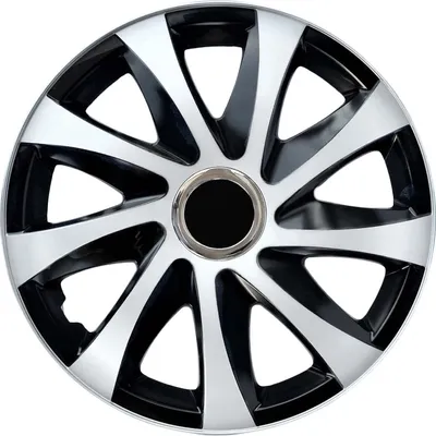 Produktbild von NRM Radkappen DRIFT Extra, Weiß 13" Zoll. (4 x Universal Radzierblenden/Radkappen)