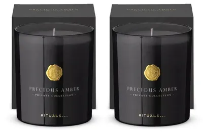 Produktbild von Rituals Precious Amber Duftkerze 2er Set