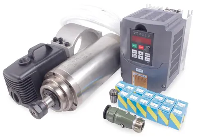 Obrázek produktu pro Vřetenový motor, chlazený vodou, kompatibilní s CNC, kompletní sada