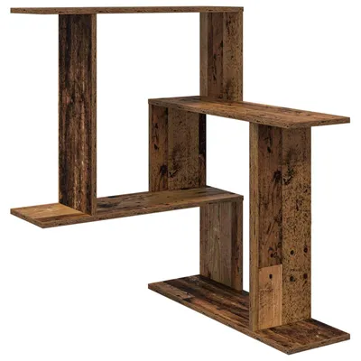 Immagine prodotto di vidaXL Scaffale da parete in legno massello, 67 x 67 x 87 cm, materiale: legno