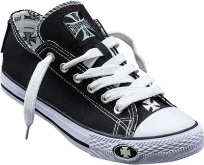 Zdjęcie produktu dla Buty sportowe West Coast Choppers Low Warrior, czarne, rozmiar 45 (EU), męskie, czarne, rozmiar 45 (EU)